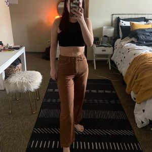 forever21. tan painter pants.